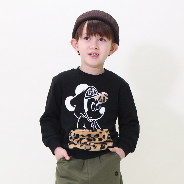 ディズニー　こども服　おしゃれ　トレーナー