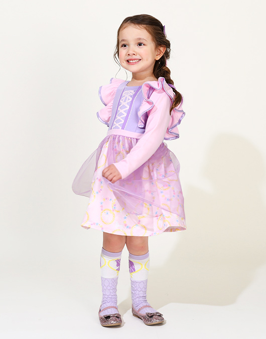 こども服　クリスマスギフト ディズニープリンセス　なりきり