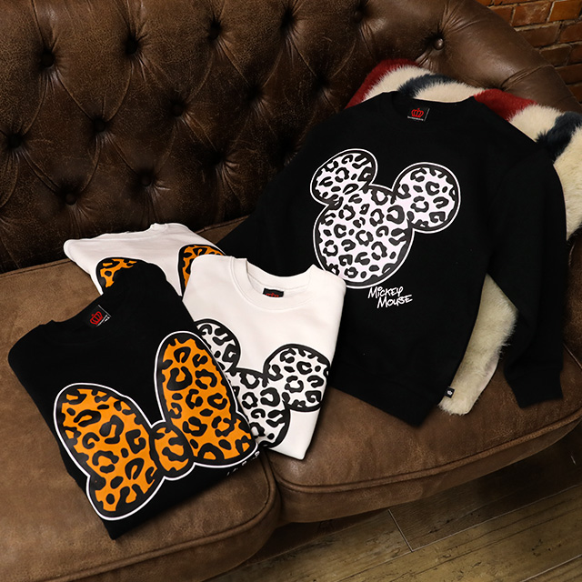 disneyアニマルモチーフトレーナー