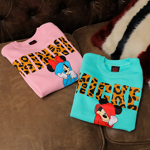 disneyアニマルロゴトレーナー