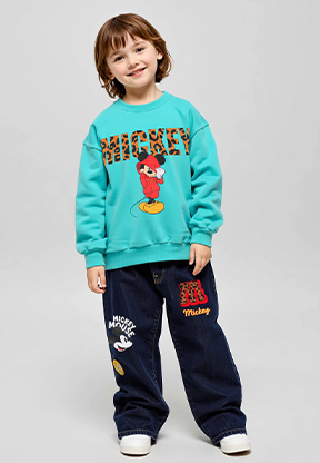 disneyアニマルロゴトレーナー