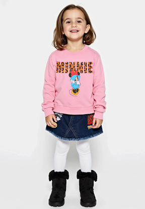 disneyアニマルロゴトレーナー