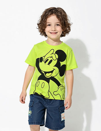Disney BIGフェイスTシャツ