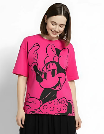Disney BIGフェイスTシャツ
