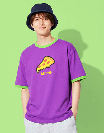 disney Toy StoryキャラクターBIGフェイスTシャツ