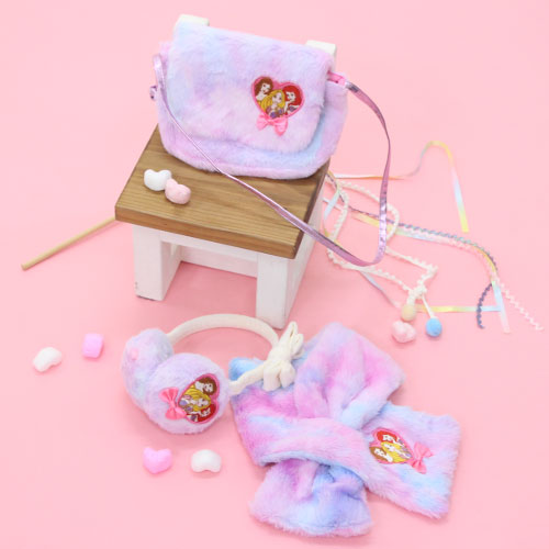 ディズニープリンセス　ファーグッズ　こども