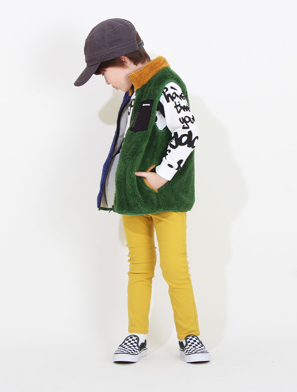 こどもボトムス　あたたかいボトムス　着回しやすい　秋冬　子供服