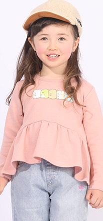 すみっコぐらし こども服　ベビー　キッズ　女の子服　ベビードール　babydoll