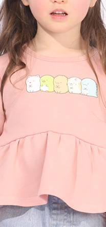 すみっコぐらし こども服　ベビー　キッズ　女の子服　ベビードール　babydoll