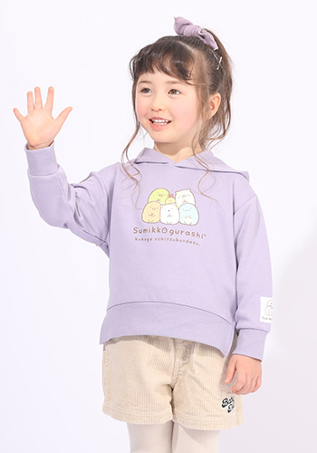 すみっコぐらし こども服　ベビー　キッズ　女の子服　ベビードール　babydoll