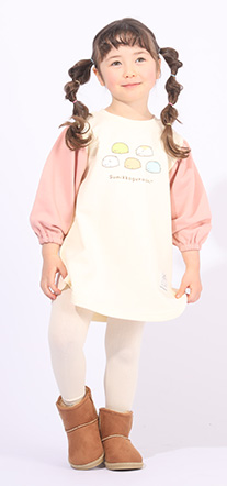 すみっコぐらし こども服　ベビー　キッズ　女の子服　ベビードール　babydoll