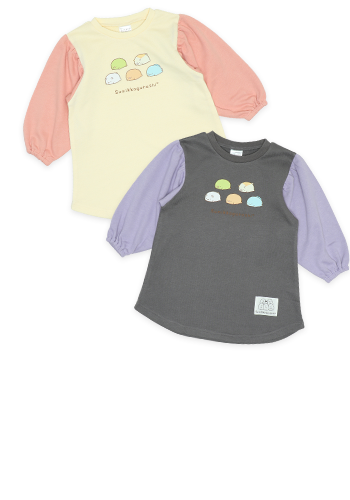 すみっコぐらし こども服　ベビー　キッズ　女の子服　ベビードール　babydoll