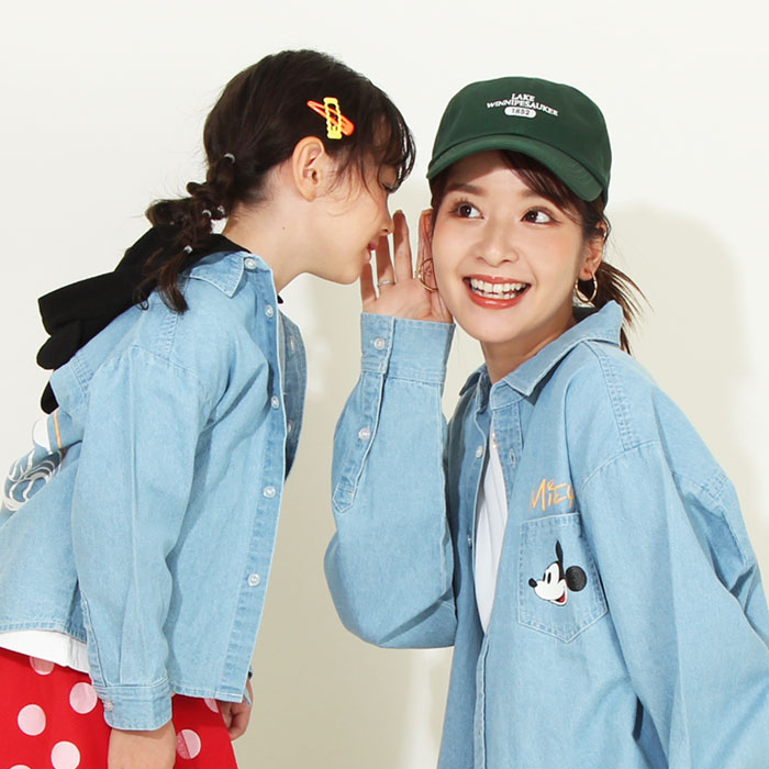 ディズニー こども服　リンクコーデ　親子コーデ