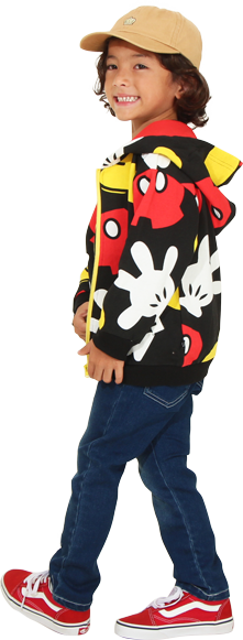 ディズニー こども服　親子コーデ　リンクコーデ