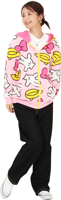 ディズニー こども服　親子コーデ　リンクコーデ