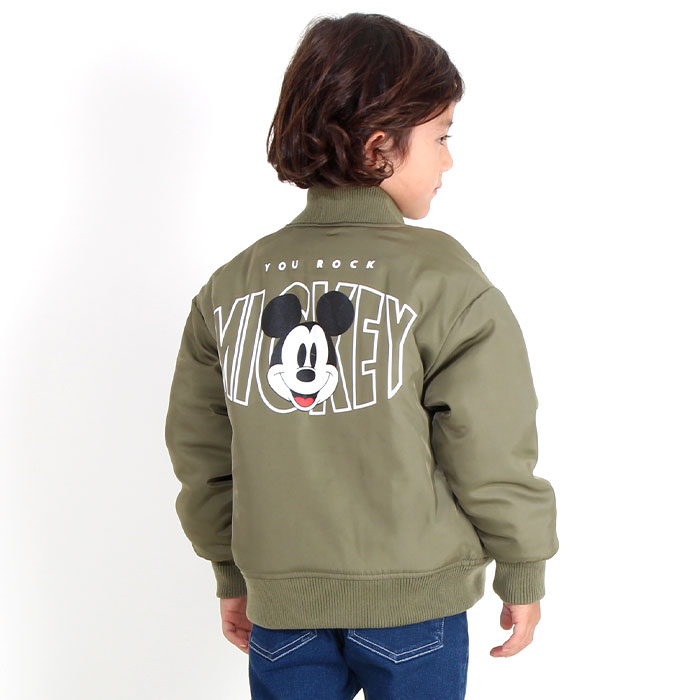 ディズニー こども服　親子コーデ　ミッキー　ミニー　アウター