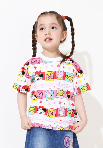 ディズニー　親子コーデ　子供服