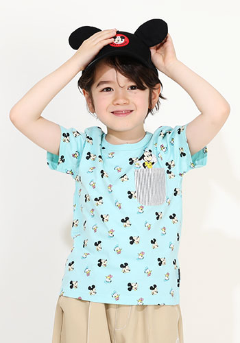 ディズニー　親子コーデ　子供服