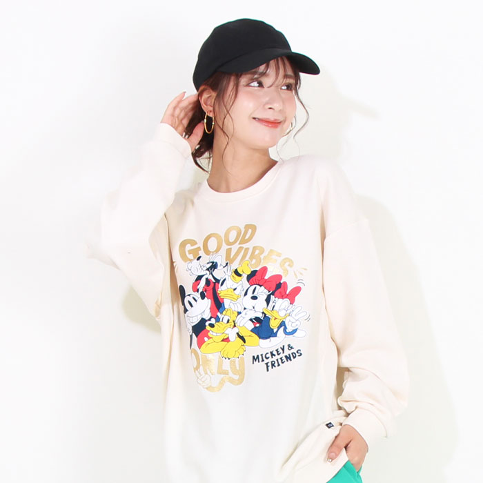 ディズニー こども服 親子コーデ トレーナー
