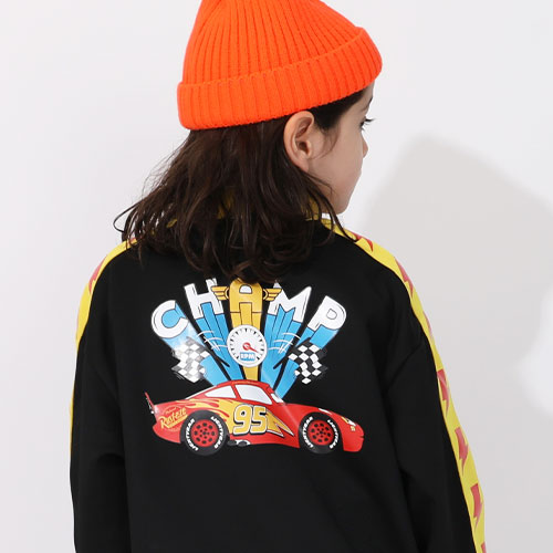 carsトラックジップパーカー