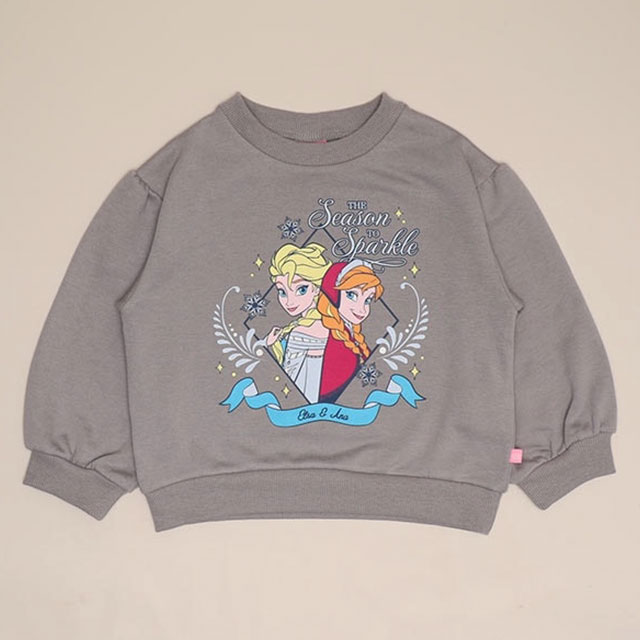 Disney プリンセス　ボリューム袖トレーナー