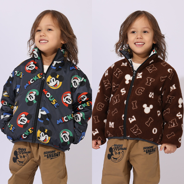 ディズニー　親子コーデ　子供服