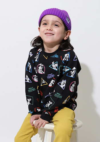 ディズニー　親子コーデ　子供服