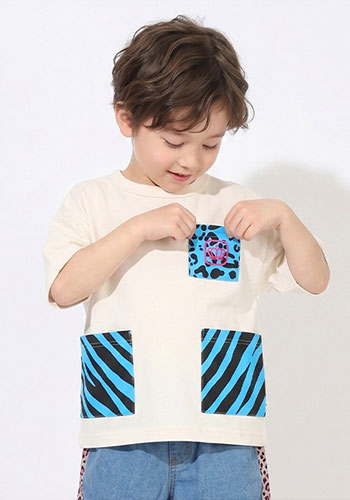 アニマルポケットTシャツ
