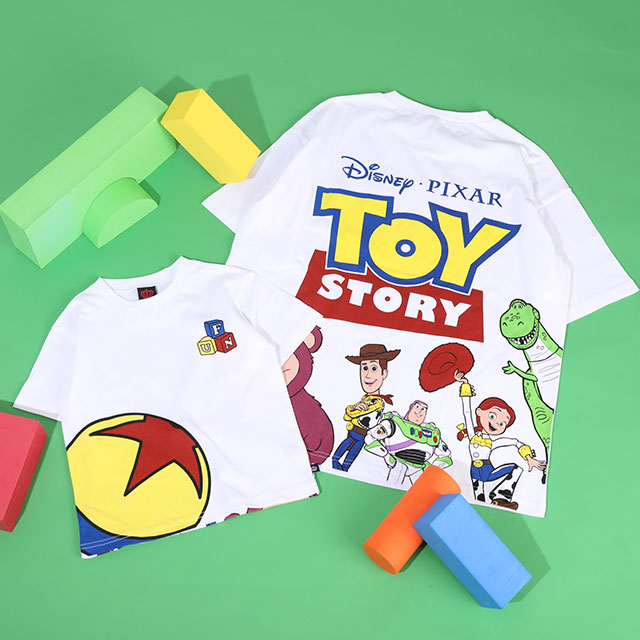 トイストーリー バックロゴTシャツ