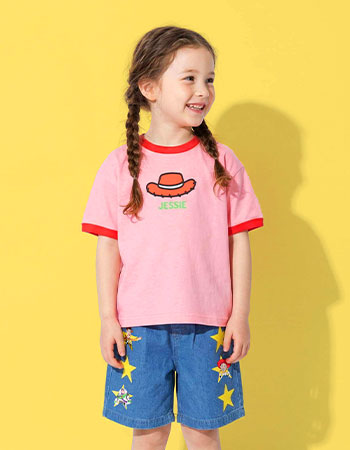 トイストーリー キャラクターBIGフェイスTシャツ