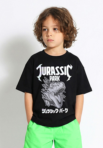 親子お揃い ジュラシック・パーク ロックTシャツ