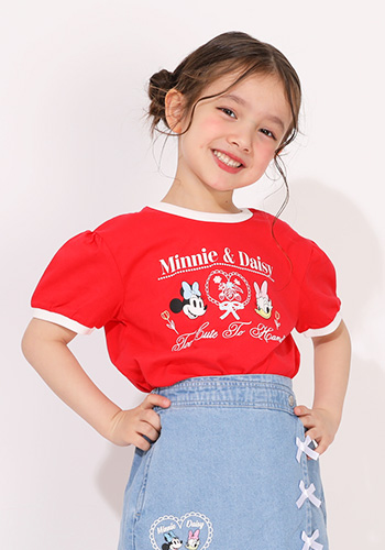 ディズニー バックリボンTシャツ