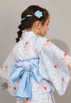  子供服 Disney フローズン 2WAY浴衣ワンピース